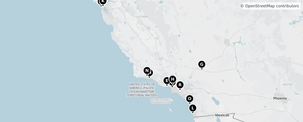 Map of California