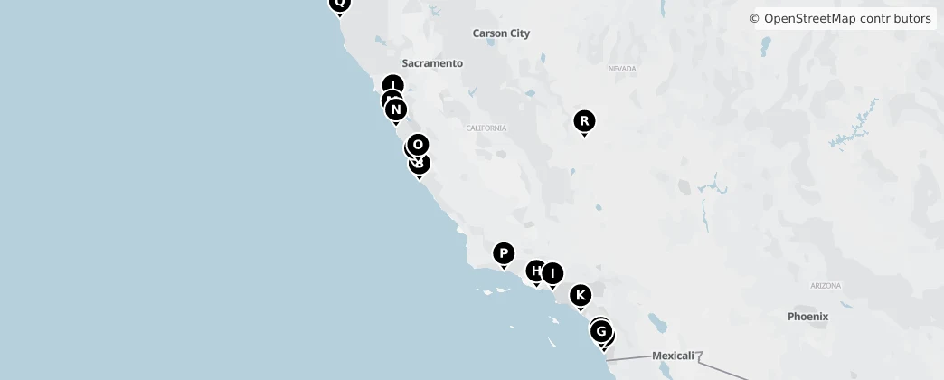Map of California