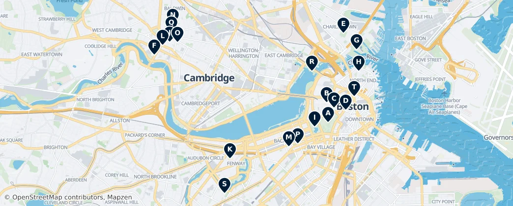 Map of Cambridge