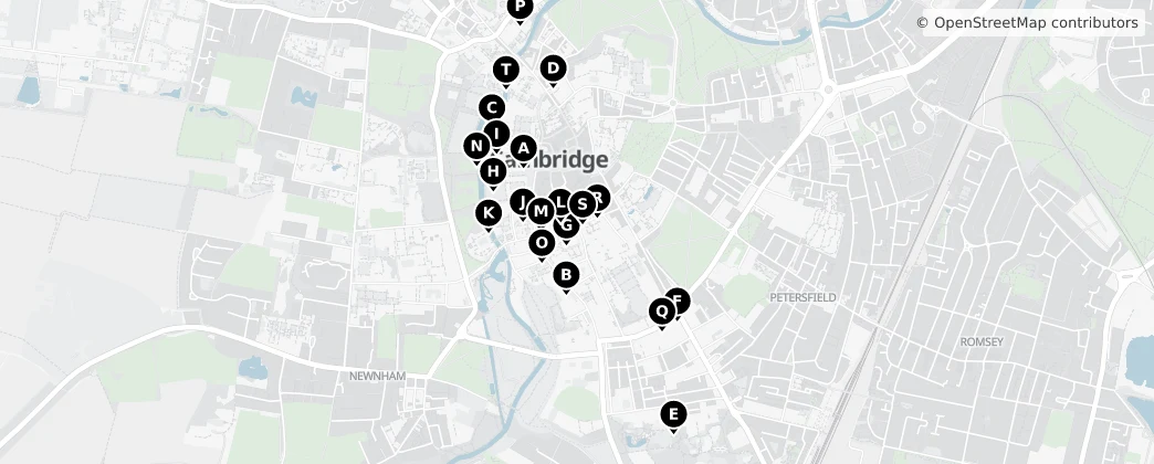 Map of Cambridgeshire