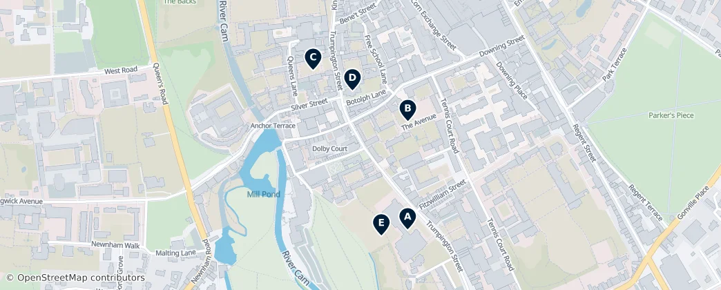 Map of Cambridgeshire