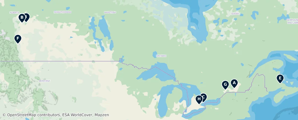 Map of Canada