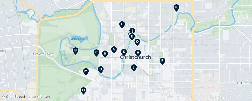 Map of Central City