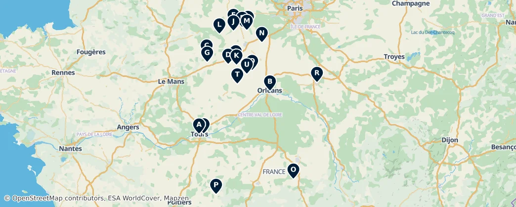 Map of Centro
