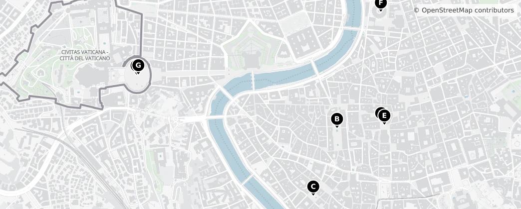 Map of Città del Vaticano