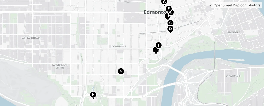 Map of Downtown
