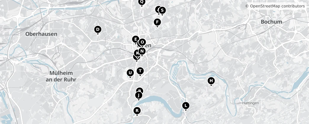 Map of Essen