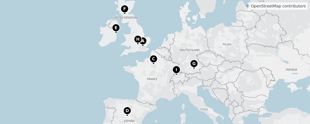 Map of Europa