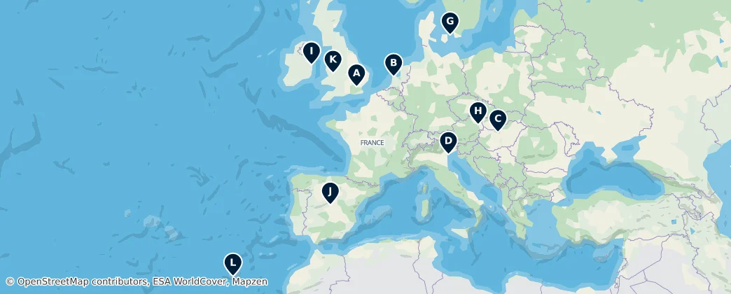 Map of Europa