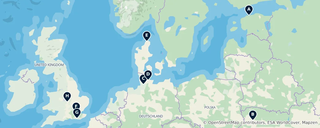 Map of Europa