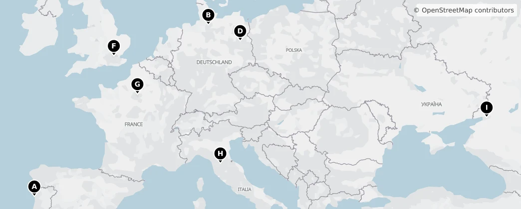 Map of Europa