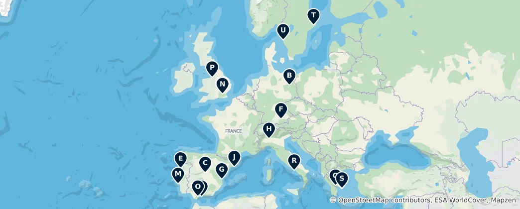 Map of Europa