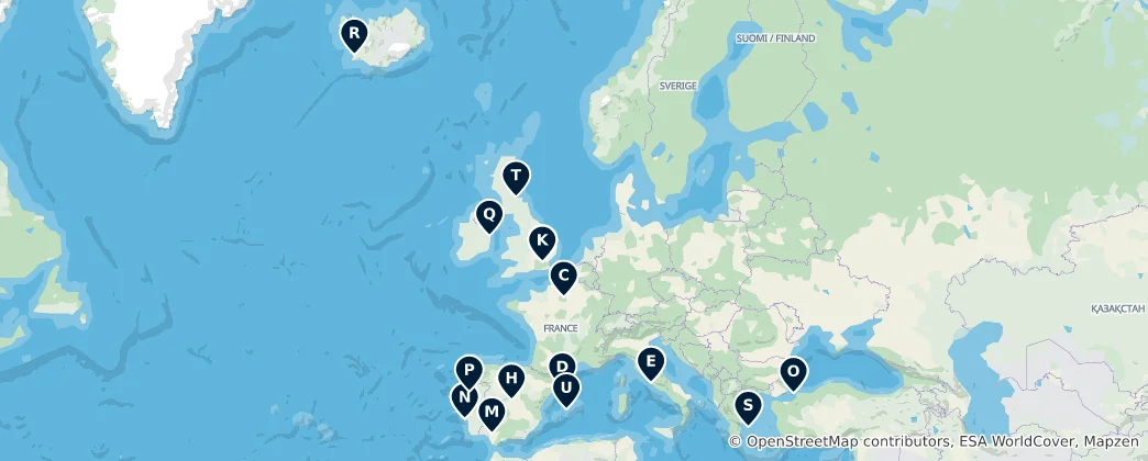 Map of Europa