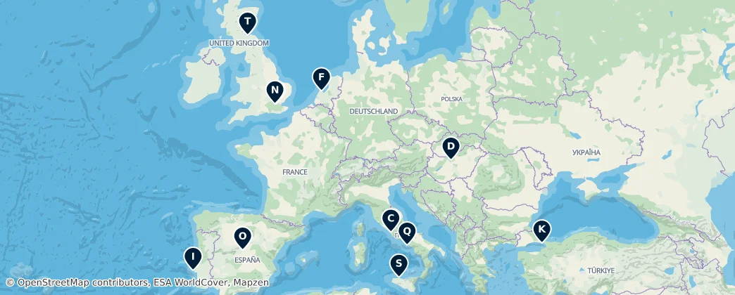 Map of Europa