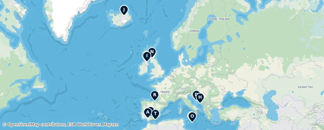 Map of Europa