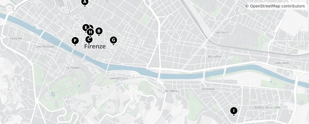 Map of Firenze