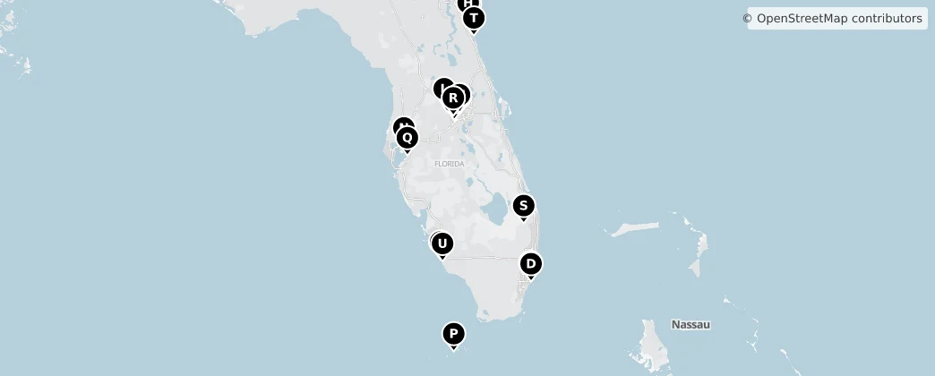 Map of Florida