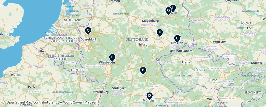 Map of Germania