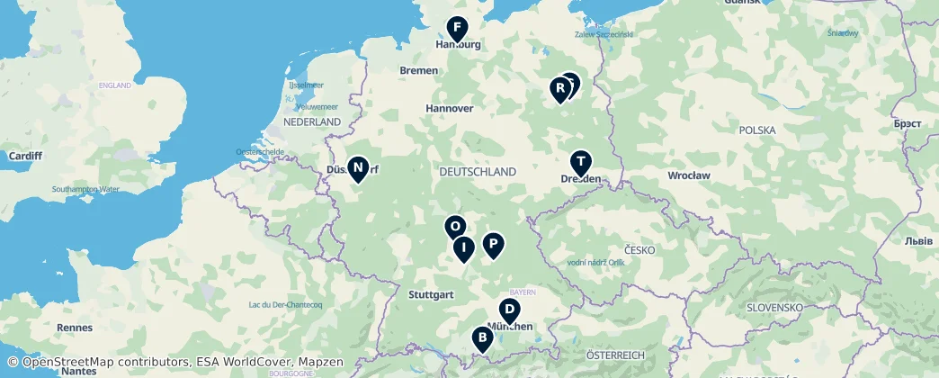 Map of Germania