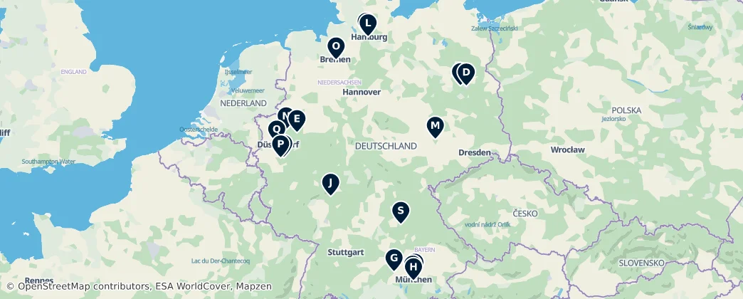 Map of Germania