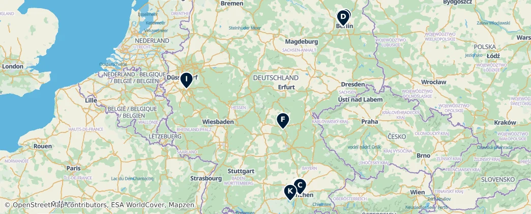 Map of Germania
