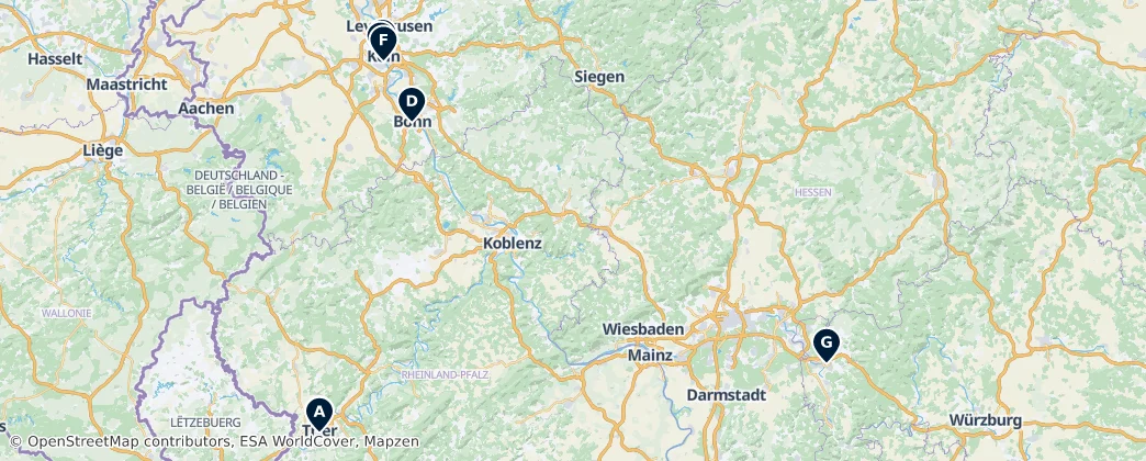 Map of Germania
