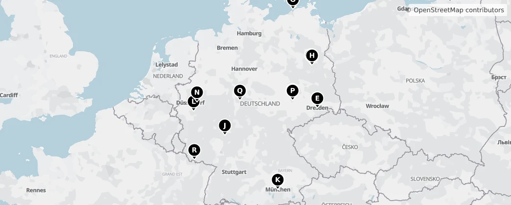 Map of Germania