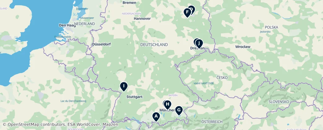 Map of Germania
