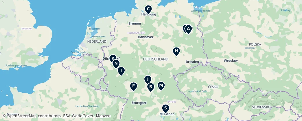Map of Germania