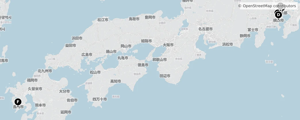 Map of Giappone