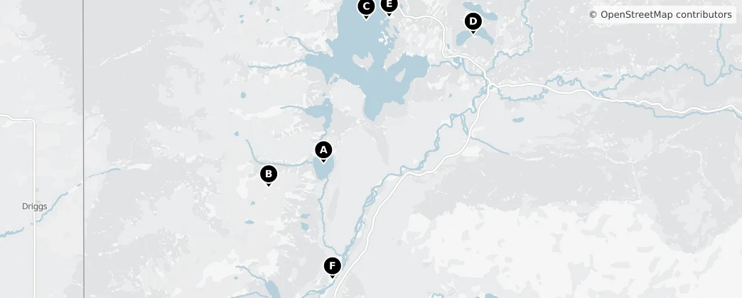 Map of Parco nazionale del Grand Teton