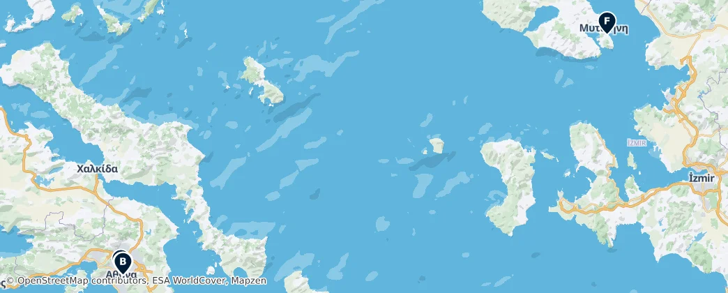 Map of Grecia