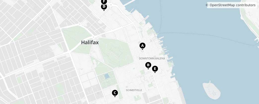 Map of Halifax County