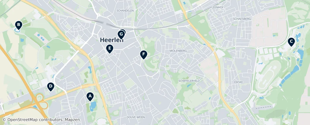 Map of Heerlen