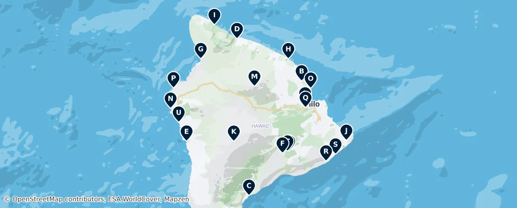 Map of Isola di Hawaii