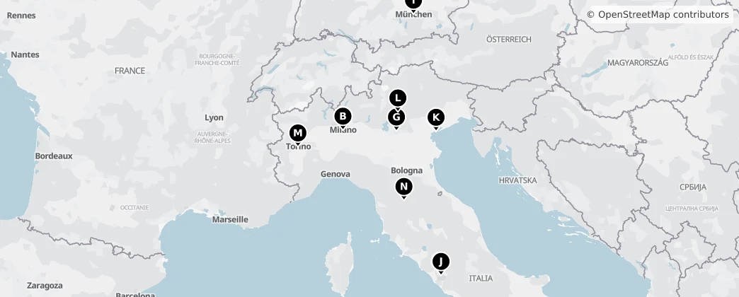 Map of Italia