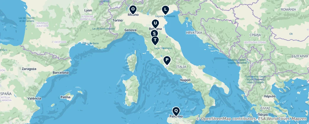 Map of Italia