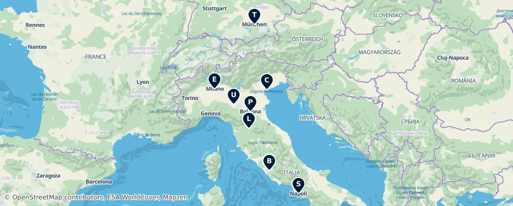 Map of Italia