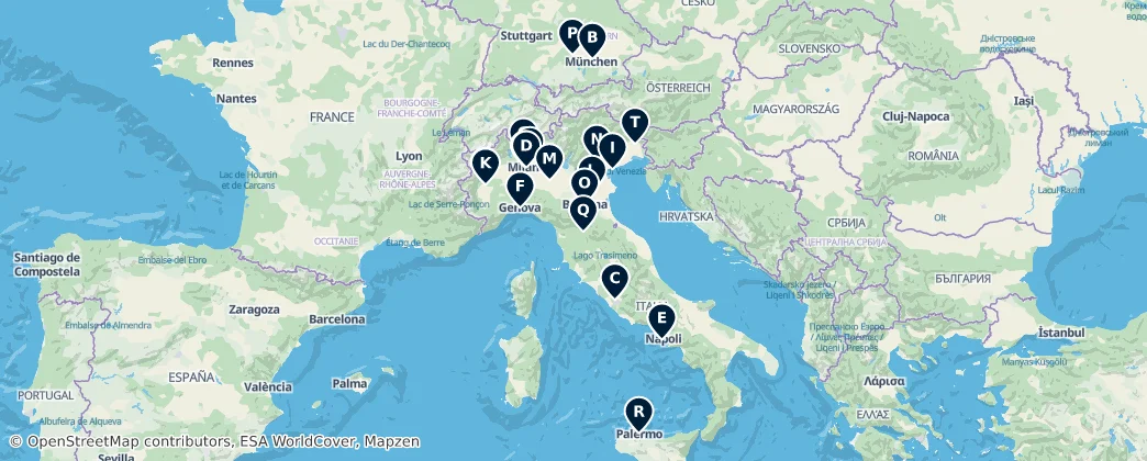 Map of Italia