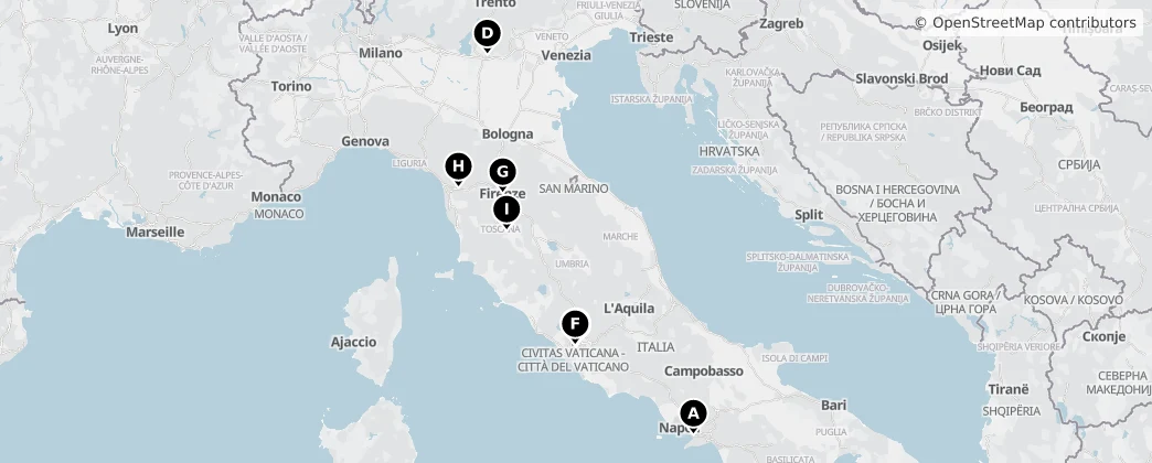 Map of Italia