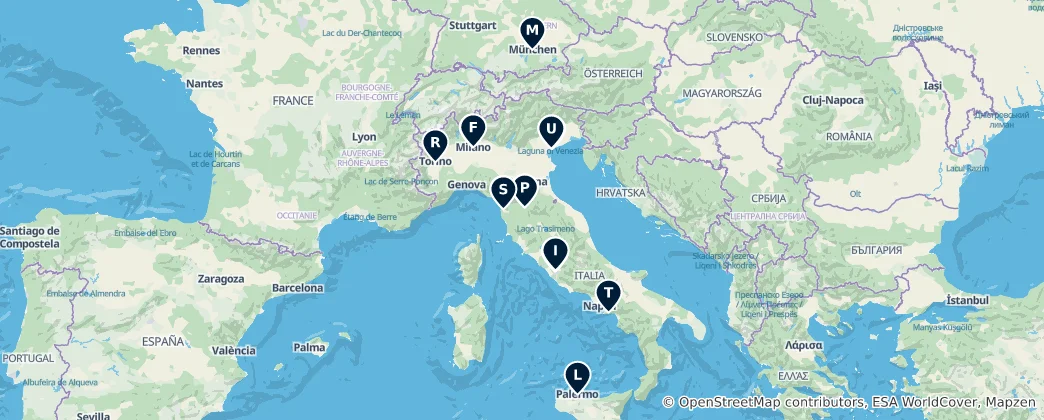 Map of Italia