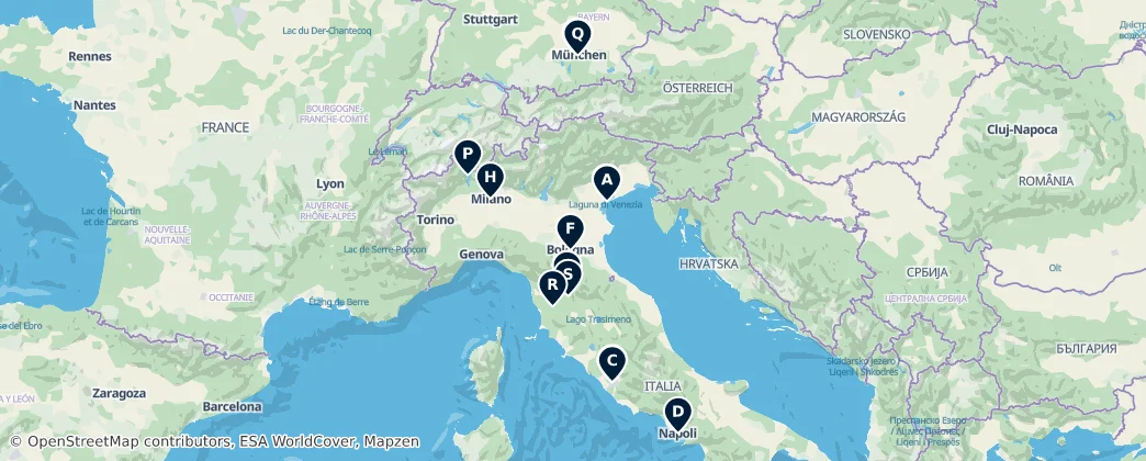 Map of Italia