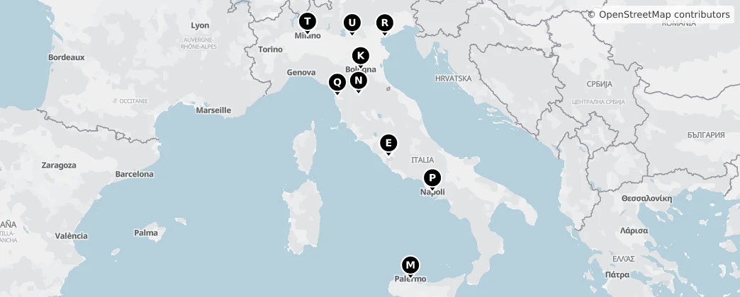 Map of Italia