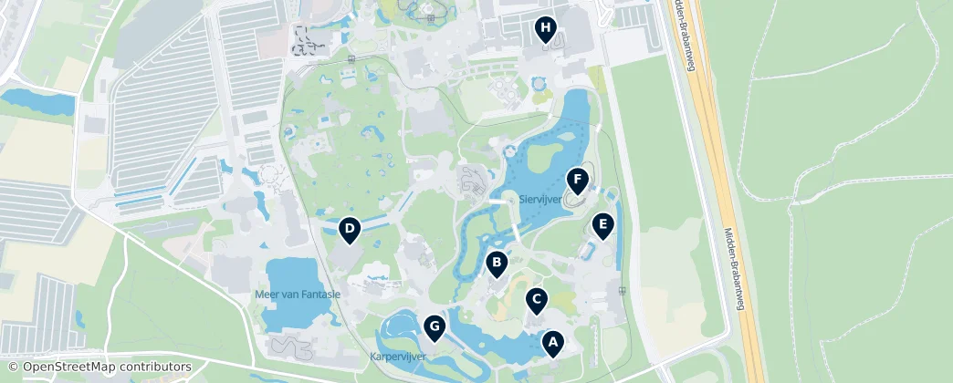 Map of Kaatsheuvel