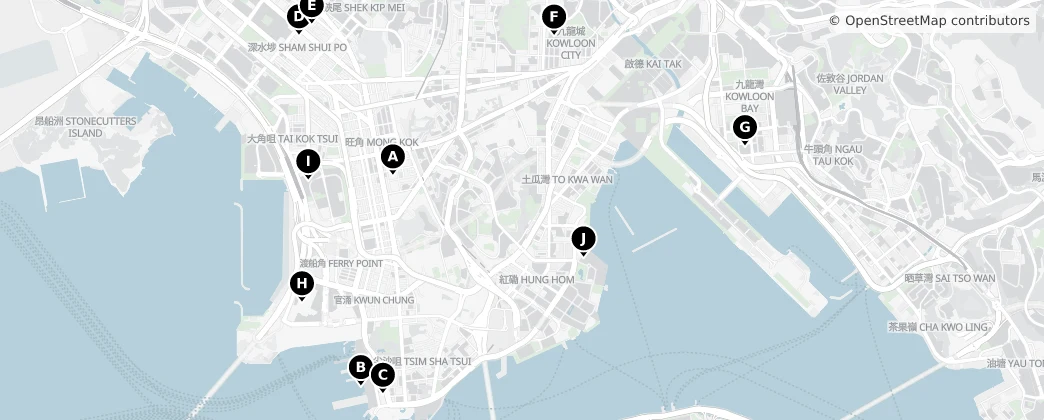 Map of Kowloon
