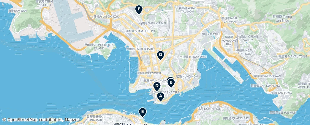 Map of Kowloon