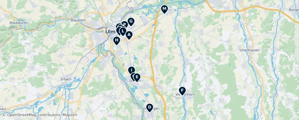 Map of Circondario di Nuova Ulma