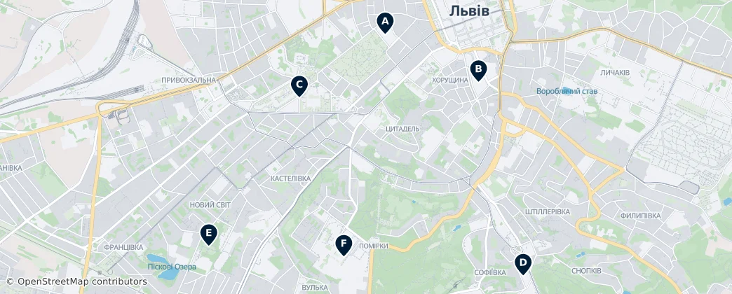 Map of Leopoli