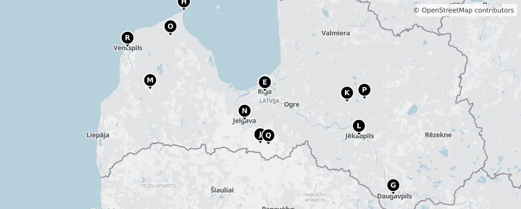 Map of Lettonia