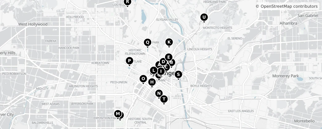 Map of Los Angeles